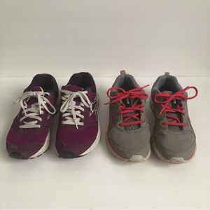 Bundle of 2 pairs of Reebok Running Shoes, size 6